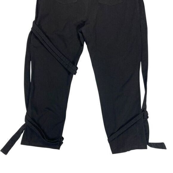 Maniere De Voir Black Straight Leg Pants - Picture 7 of 16